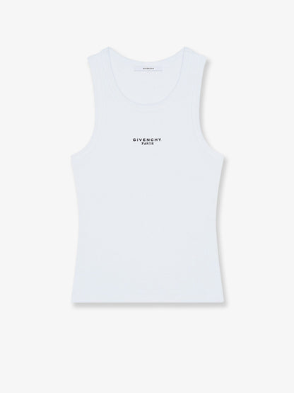 Givenchy Cotton blend tank top - White
