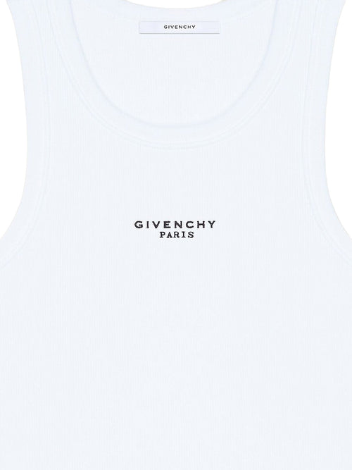 Givenchy Cotton blend tank top - White