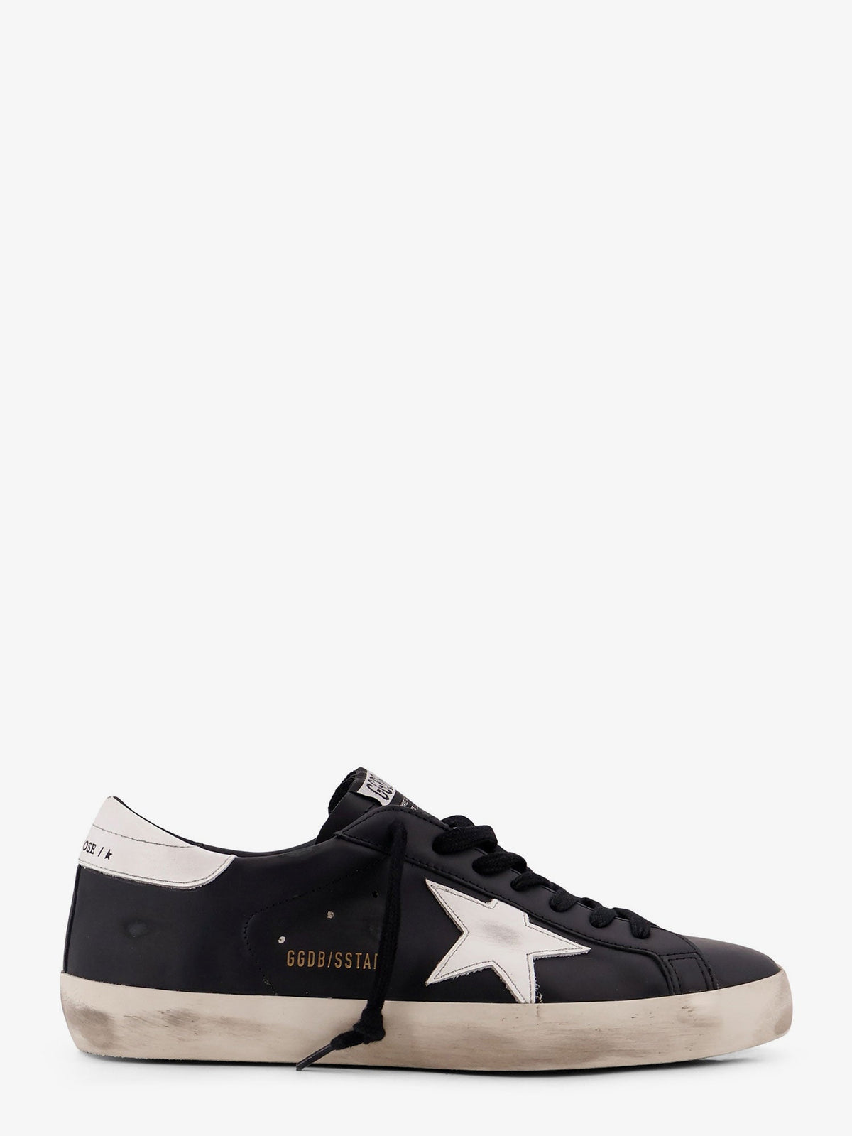 Golden Goose Deluxe Brand Super-Star leather sneakers - Black White