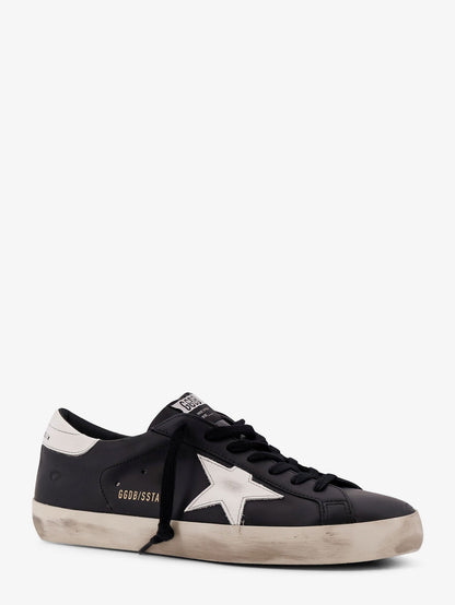 Golden Goose Deluxe Brand Super-Star leather sneakers - Black White