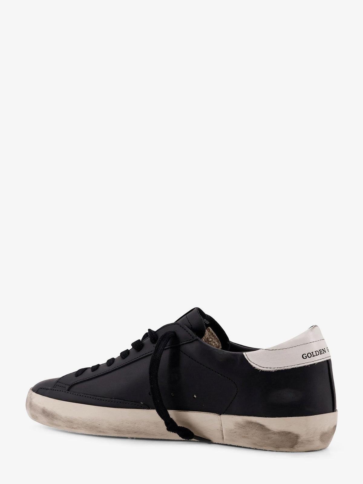 Golden Goose Deluxe Brand Super-Star leather sneakers - Black White