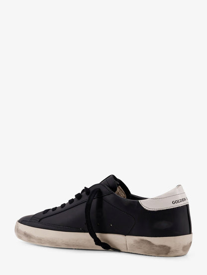 Golden Goose Deluxe Brand Super-Star leather sneakers - Black White