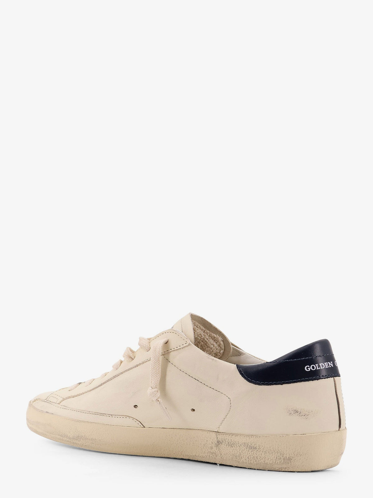 Golden Goose Super star leather sneakers - Beigenight Blue