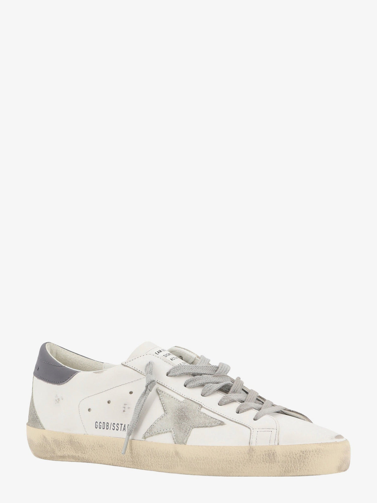 Golden Goose Deluxe Brand Super Star Classic with Spur leather sneakers - Whiteicedark Gray