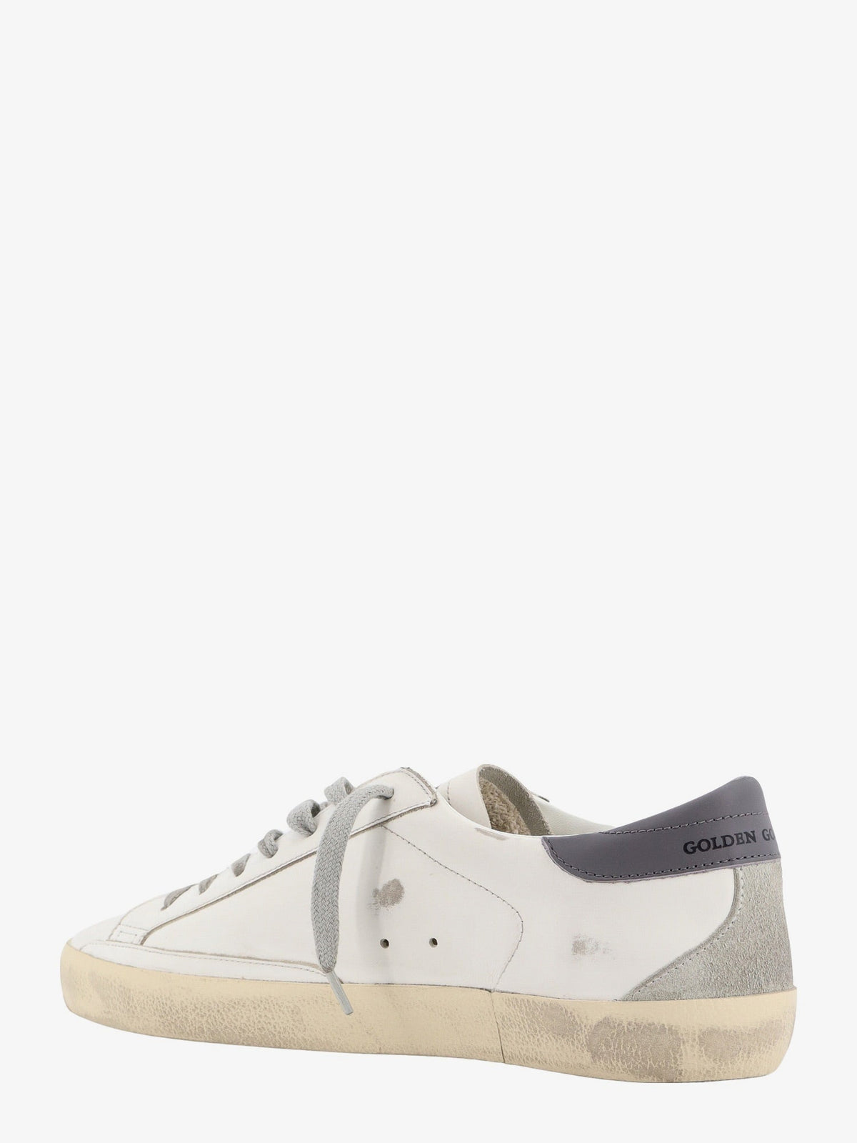 Golden Goose Deluxe Brand Super Star Classic with Spur leather sneakers - Whiteicedark Gray