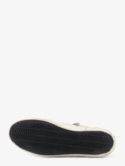 Golden Goose Deluxe Brand Super-star leather sneakers - Beigewhiteredgrey