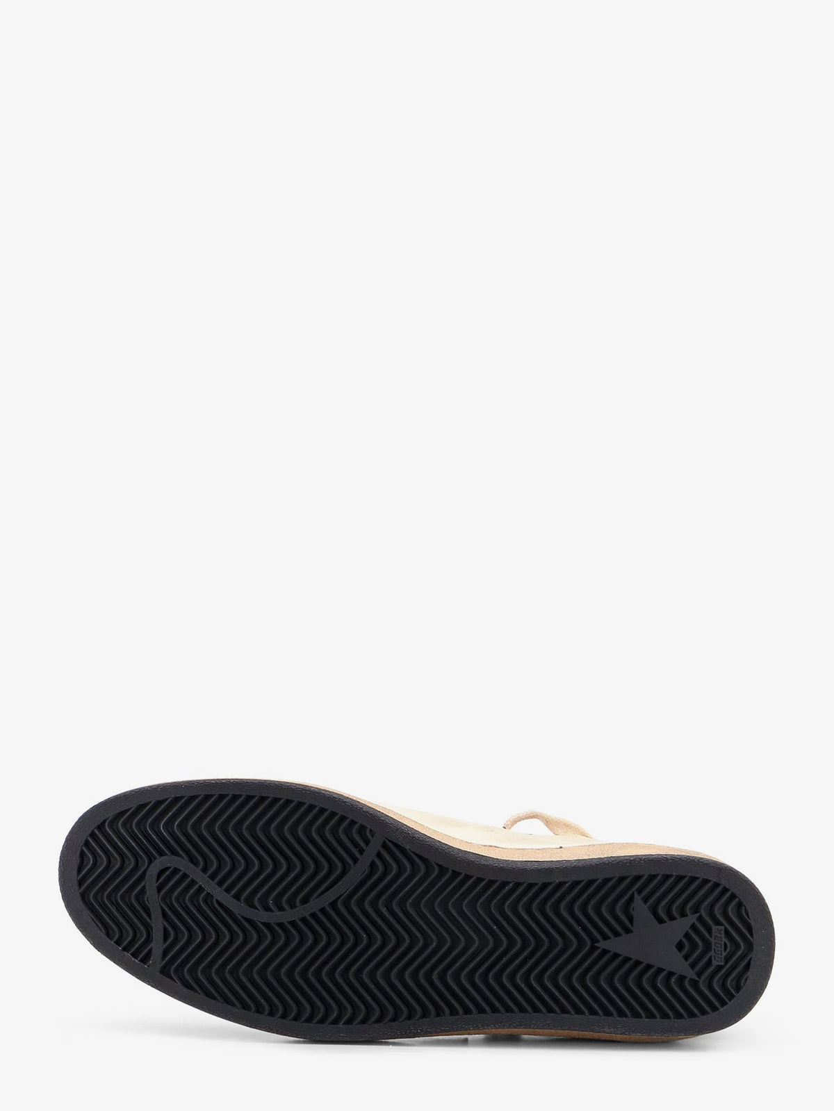 Golden Goose Deluxe Brand Ballstar sneakers in suede and leather with iconic side logo - White Beigewarm Brownoliveblac
