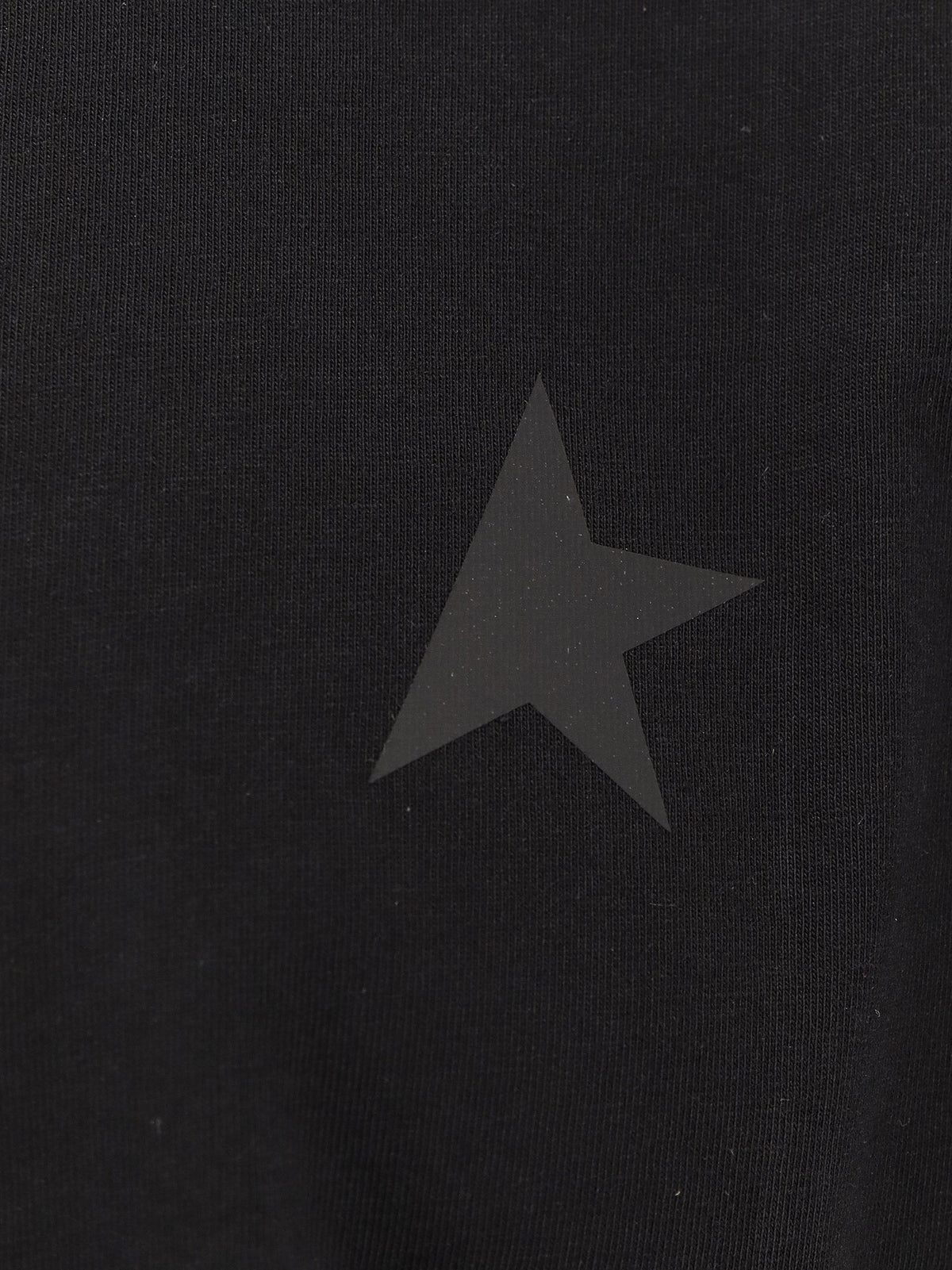 Golden Goose Deluxe Brand Cotton t-shirt with Logo print - Black