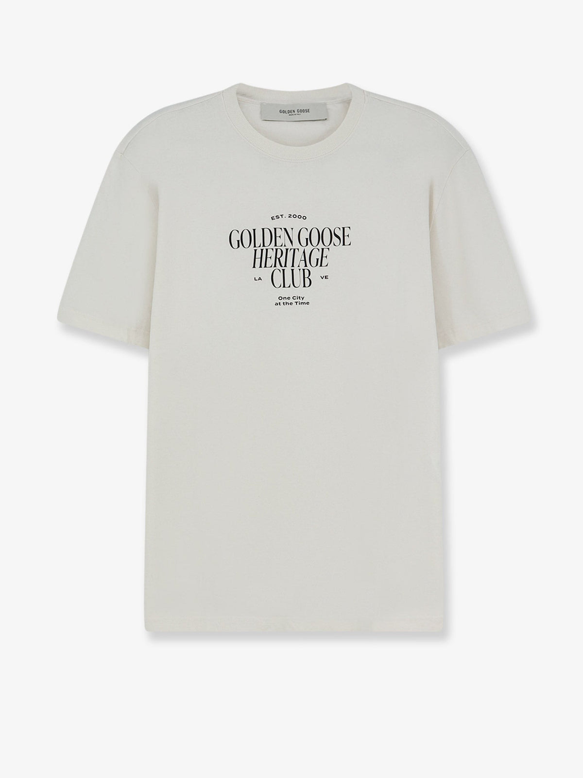 Golden Goose Deluxe Brand Regular cotton t-shirt - Heritage White