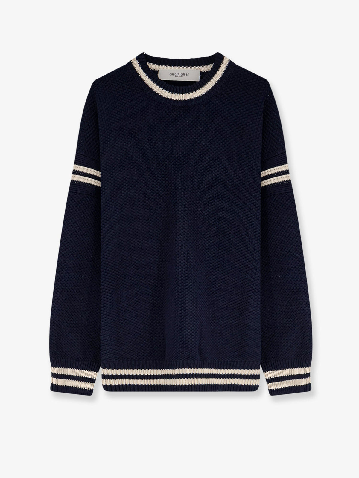 Golden Goose Deluxe Brand Journey cotton knit sweater - Dark Blue