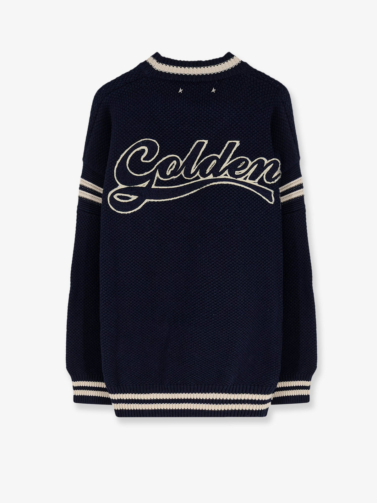 Golden Goose Deluxe Brand Journey cotton knit sweater - Dark Blue