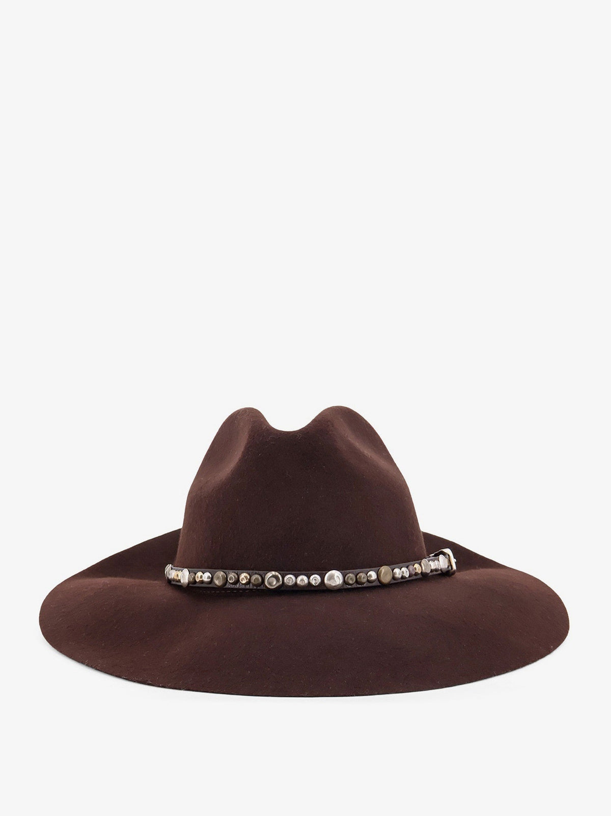 Golden Goose Deluxe Brand Golden Fedora Hat - Chicory Coffee