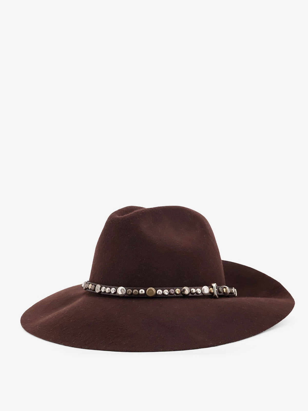 Golden Goose Deluxe Brand Golden Fedora Hat - Chicory Coffee