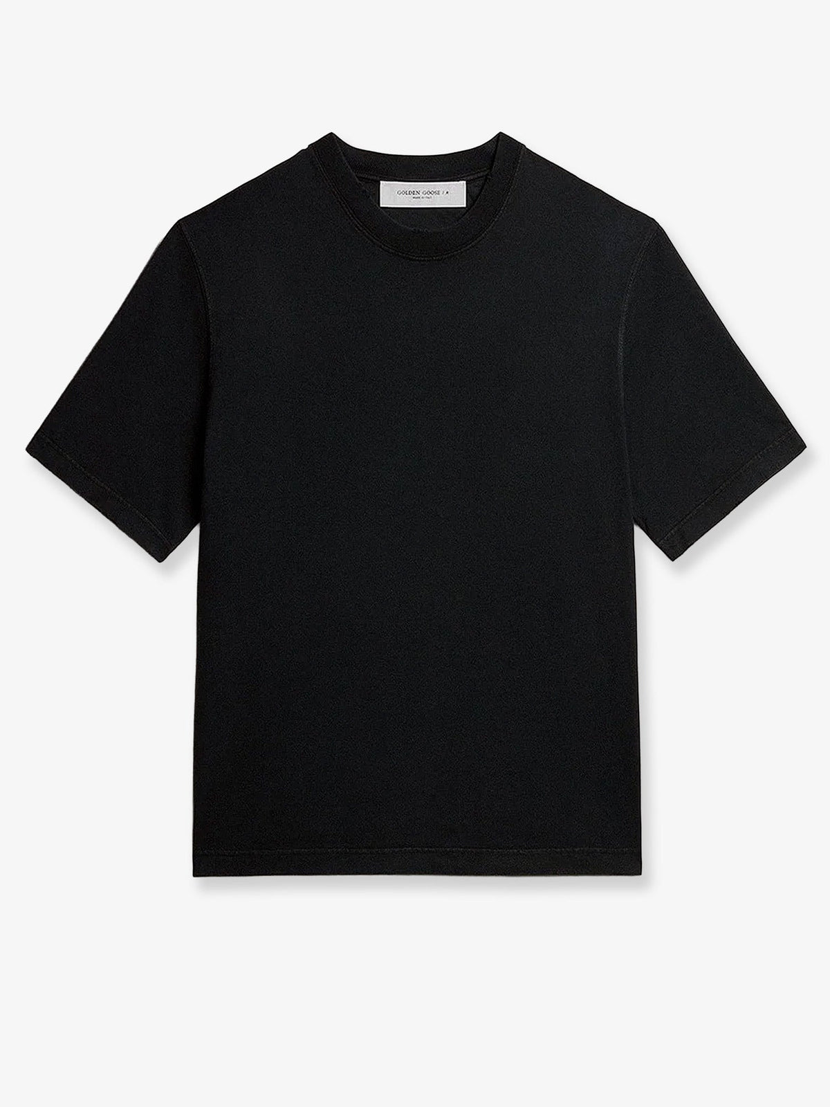 Golden Goose Deluxe Brand Cotton T-shirt - Washed Black