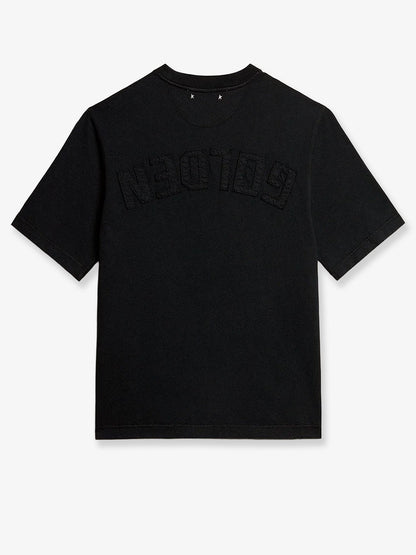 Golden Goose Deluxe Brand Cotton T-shirt - Washed Black