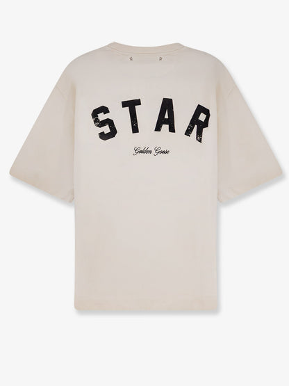 Golden Goose Deluxe Brand Cotton T-shirt - Artic Wolf