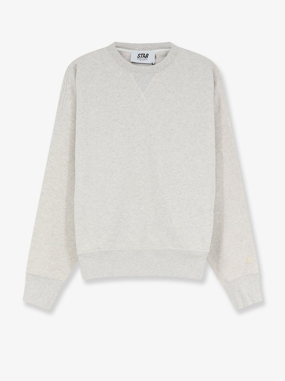 Golden Goose Deluxe Brand Star cotton sweatshirt - Vintage Gray Melange