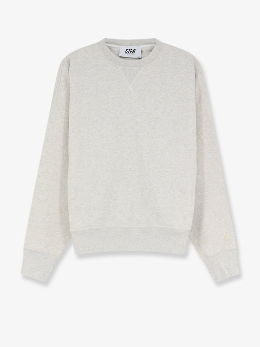Golden Goose Deluxe Brand Star cotton sweatshirt - Vintage Gray Melange