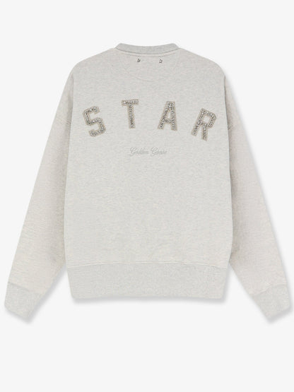 Golden Goose Deluxe Brand Star cotton sweatshirt - Vintage Gray Melange