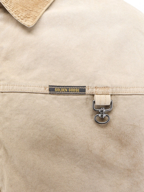 Golden Goose Raul reversible Panama Vintage cotton jacket - Cartouche