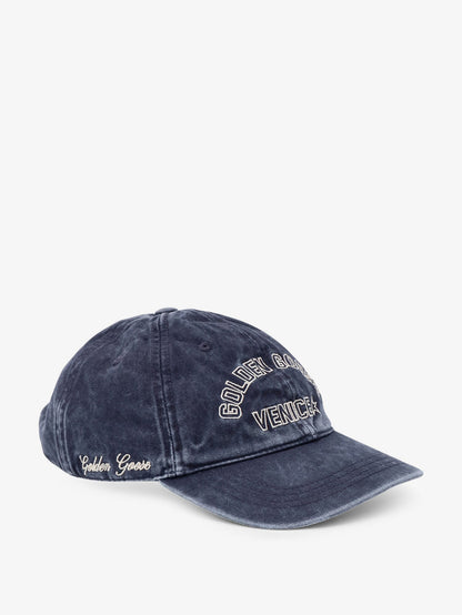 Golden Goose Deluxe Brand Cotton hat - Blue Navy