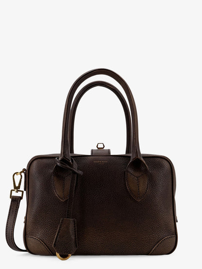 Golden Goose Deluxe Brand Vita vintage leather bag - Cremamarrone