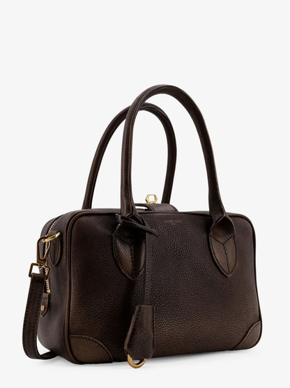Golden Goose Deluxe Brand Vita vintage leather bag - Cremamarrone
