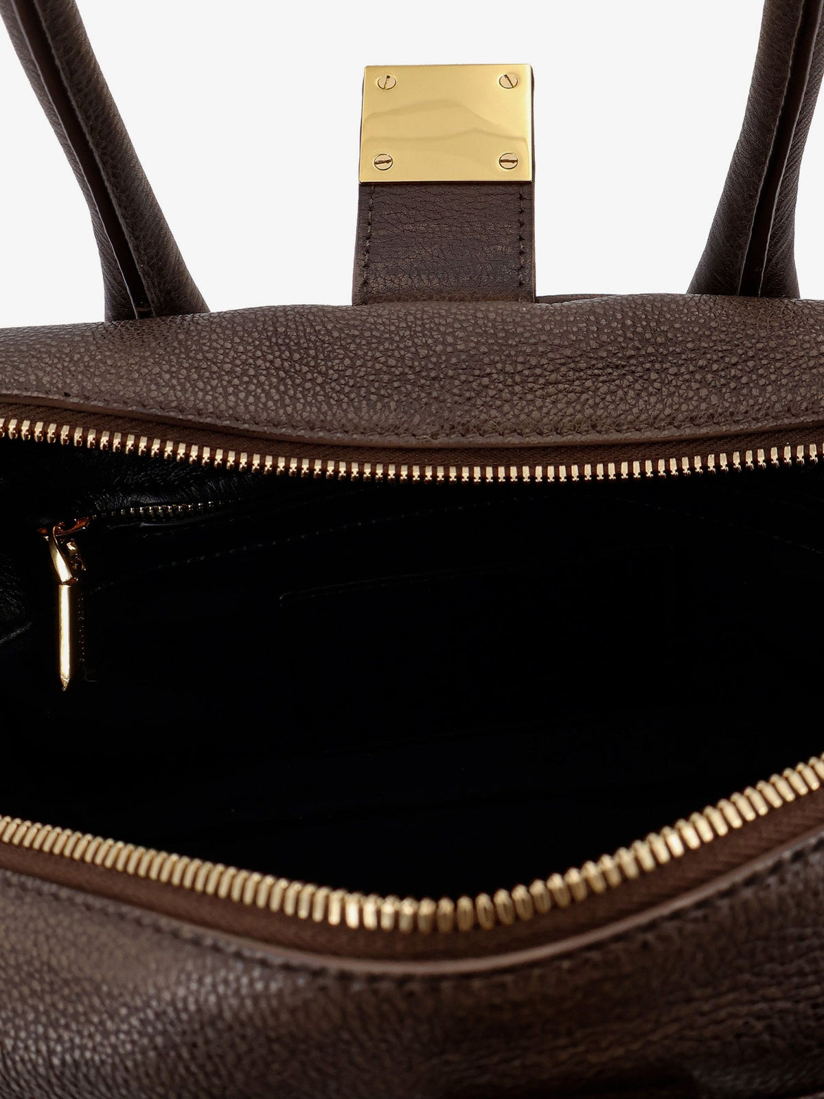 Golden Goose Deluxe Brand Vita vintage leather bag - Cremamarrone