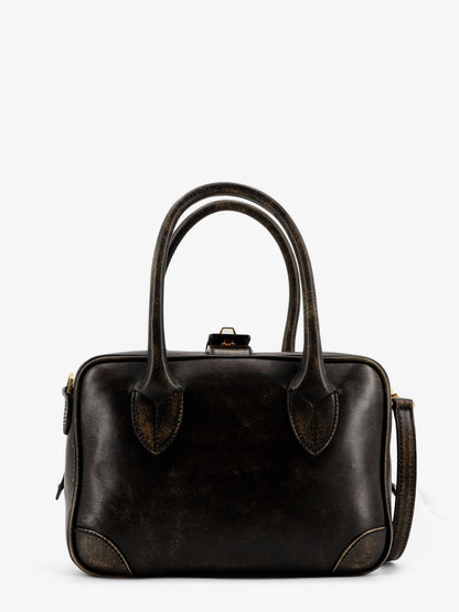 Golden Goose Deluxe Brand Vita Vintage leather crossbody bag - Black