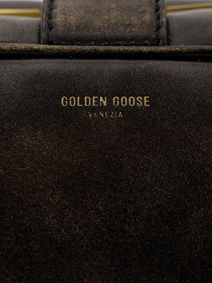 Golden Goose Deluxe Brand Vita Vintage leather crossbody bag - Black
