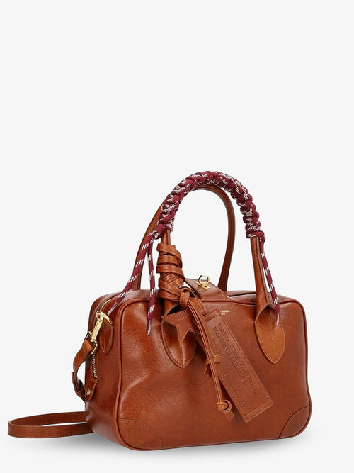 Golden Goose Vita Bag leather crossbody bag with star charm - Light Brown
