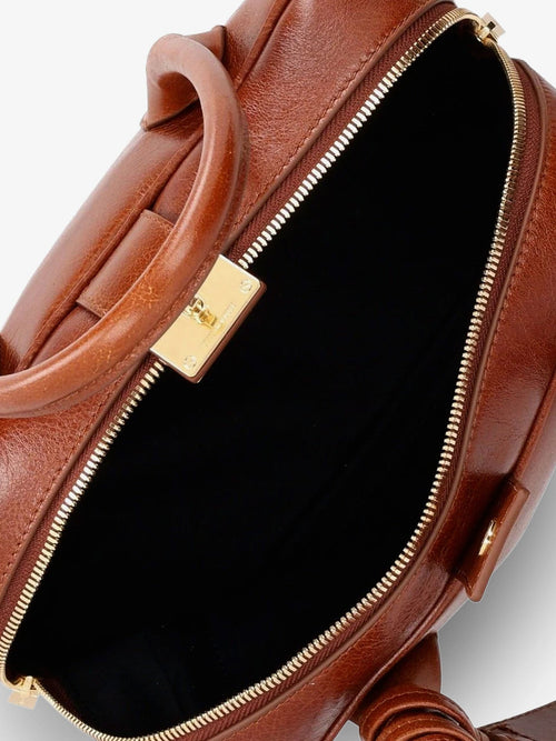 Golden Goose Vita Bag leather crossbody bag with star charm - Light Brown