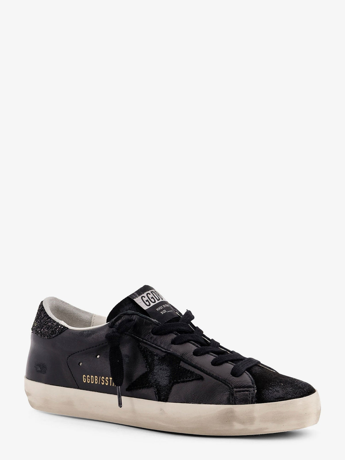 Golden Goose Super-star Classic with List low-top sneakers with iconic side logo - Black