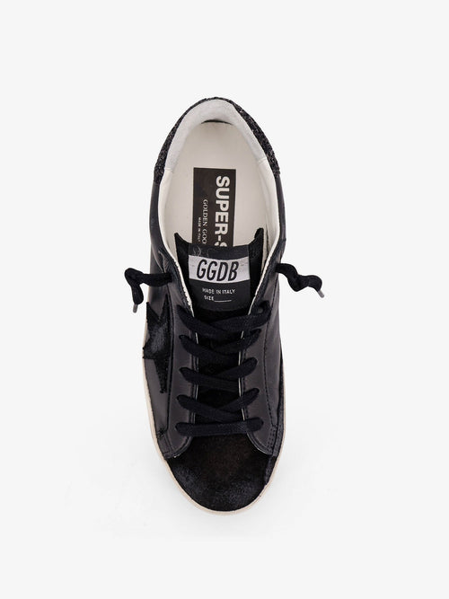 Golden Goose Super-star Classic with List low-top sneakers with iconic side logo - Black