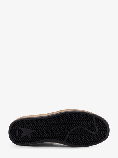 Golden Goose Deluxe Brand Ballstar leather sneakers with iconic side logo - Whiteblack