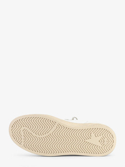 Golden Goose Deluxe Brand Ballstar leather sneakers with iconic side logo - Whitesilver