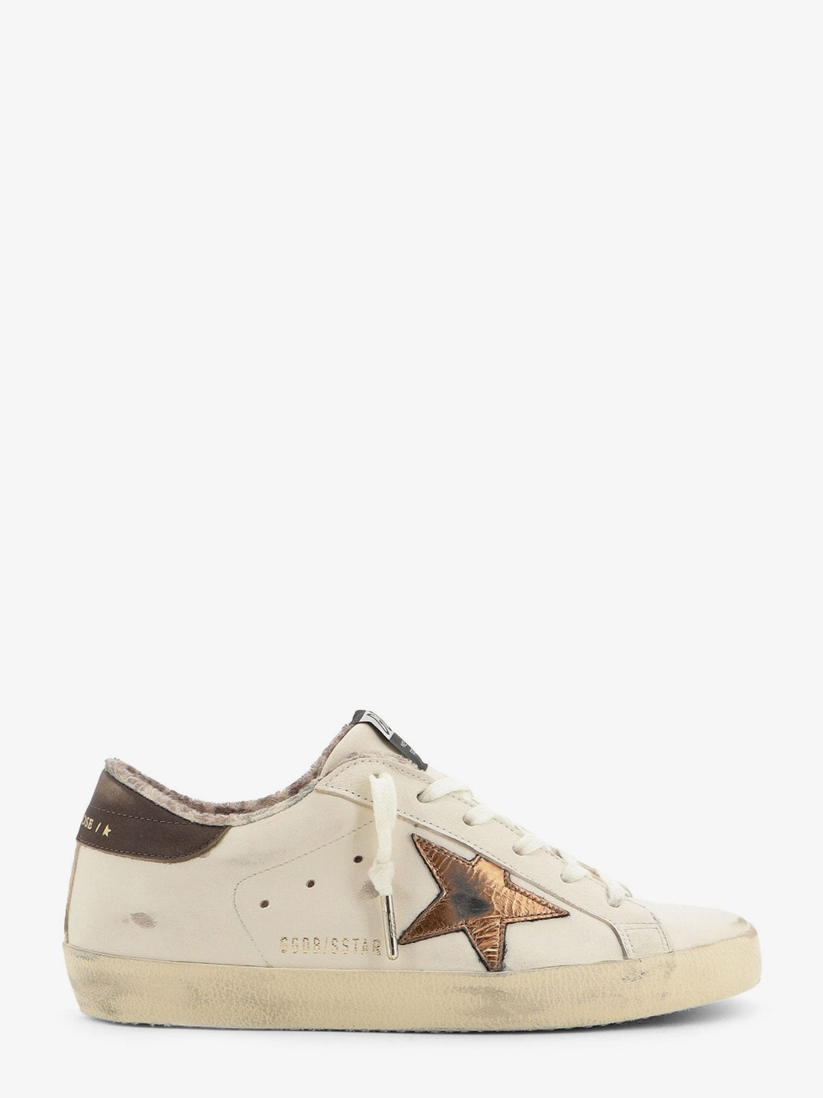 Golden Goose Super Star Vintage leather sneakers - Buttercreambronzebrown