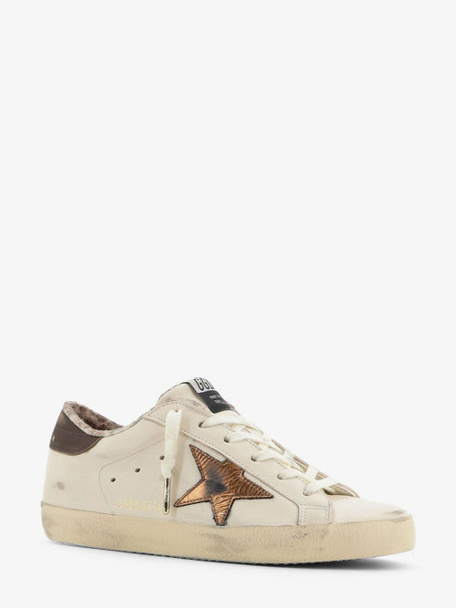 Golden Goose Super Star Vintage leather sneakers - Buttercreambronzebrown