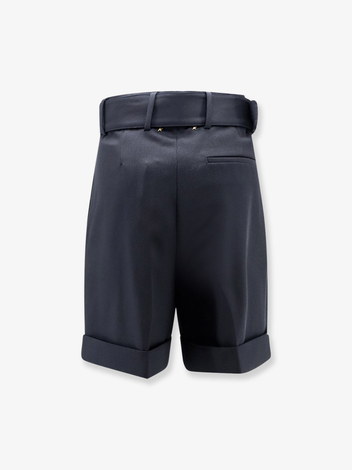 Golden Goose Deluxe Brand Demetra shorts with belt - Dark Blue