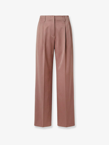 Golden Goose Deluxe Brand Flavia Light Dry Wool trousers - Bronze Pink