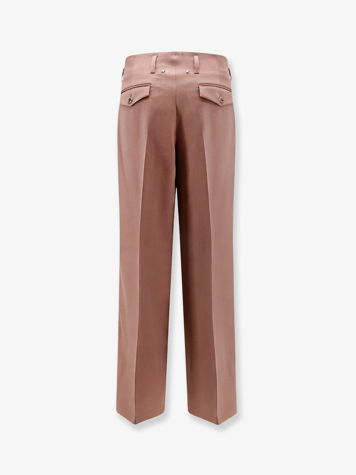 Golden Goose Deluxe Brand Flavia Light Dry Wool trousers - Bronze Pink