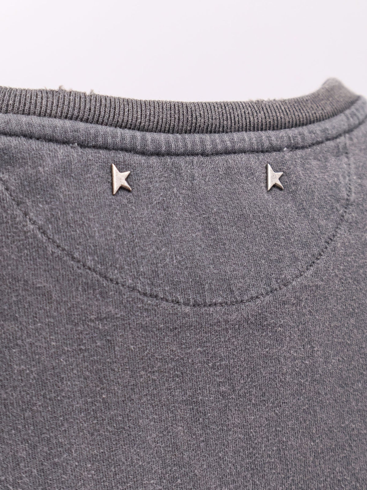 Golden Goose Deluxe Brand Doris cotton T-shirt with logo detail - Anthracite