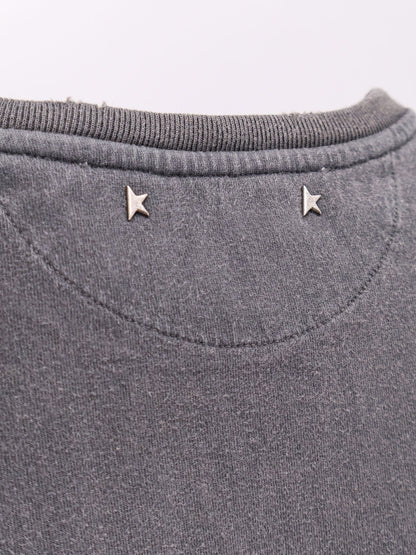 Golden Goose Deluxe Brand Doris cotton T-shirt with logo detail - Anthracite