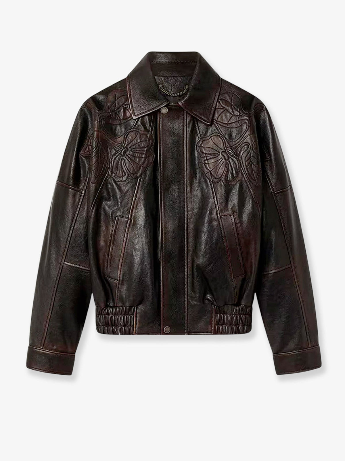 Golden Goose Deluxe Brand Palmer leather jacket - Port Royale
