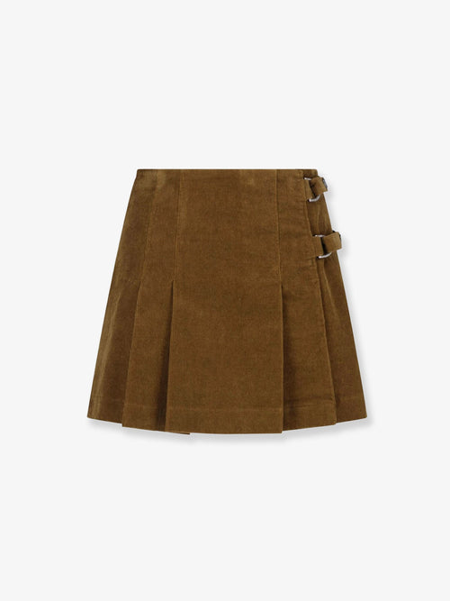 Golden Goose Raelynn corduroy mini skirt - Amber / Honey