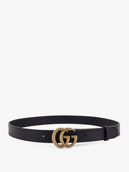 Gucci GG Marmont leather belt - Black