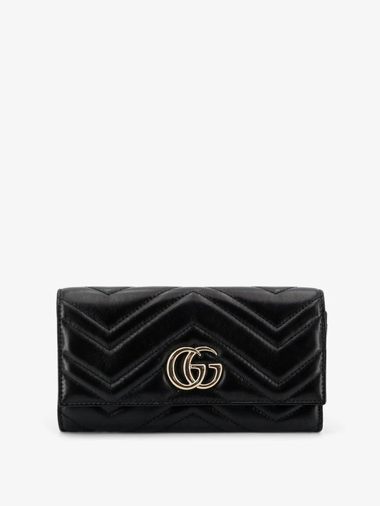 Gucci Gg Continental Leather Wallet