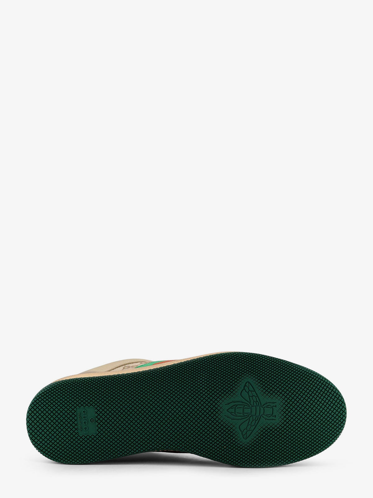 Gucci Screener GG low-top vintage leather sneakers - Newsadumivigrn
