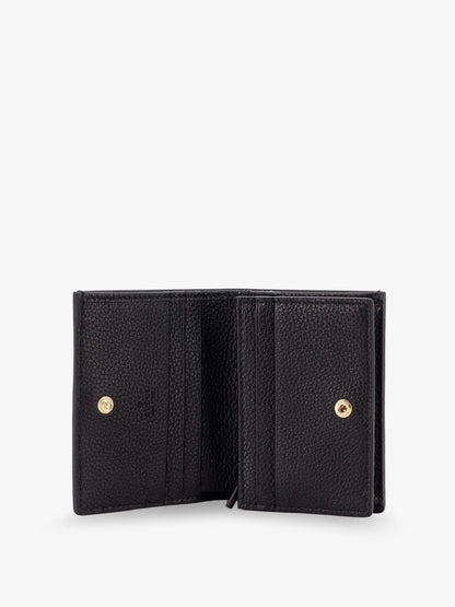 Gucci Mini leather wallet and GG Supreme fabric - Blackbeigeebony