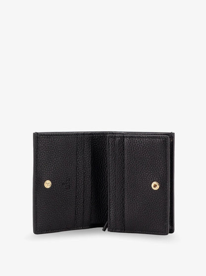 GUCCI - Mini leather wallet and GG Supreme fabric